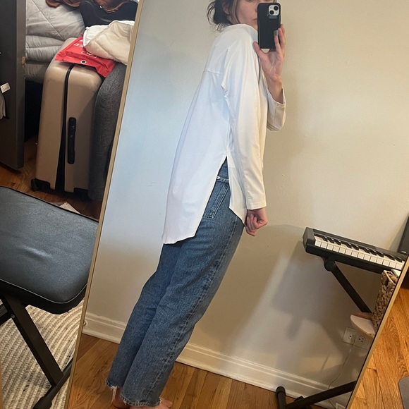 Aday Something Borrowed Shirt white size xs - Picture 3 of 4